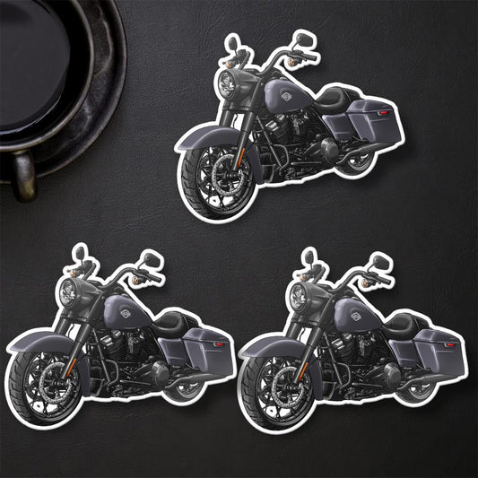 Harley Road King Special 2017-19 Inspired Stickers - Set of 3 Biker Motorcycle Decals
