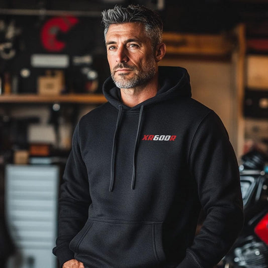 Honda XR600R Inspired Hoodie - Motorcycle Sweatshirt for Riders