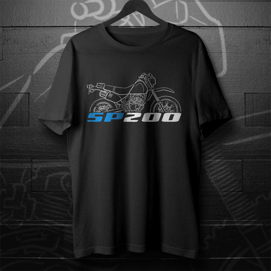 Suzuki SP200 1987 - 1988 Inspired T-Shirt - Motorcycle Tee Shirt for Riders