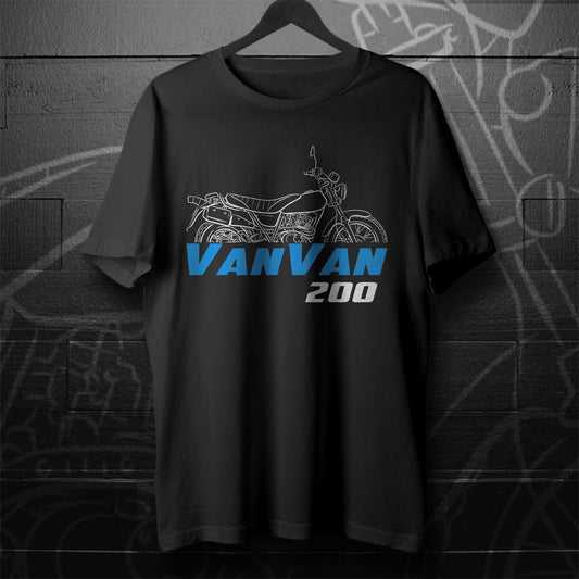 Suzuki RV200 VanVan Inspired T-Shirt - Motorcycle Tee Shirt for Riders