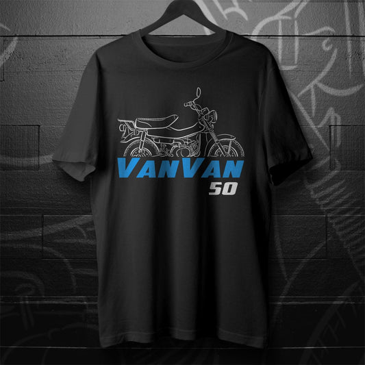 Suzuki RV50 VanVan 1972 - 1982 Inspired T-Shirt - Motorcycle Tee Shirt for Riders