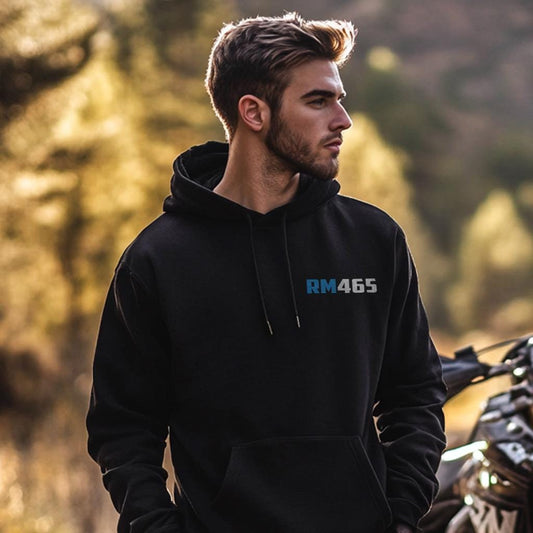 Suzuki RM465 1981 - 1982 Inspired Hoodie - Motorcycle Sweatshirt for Riders