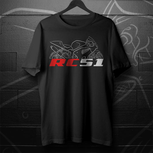 Honda RC51 Inspired T-Shirt - Motorcycle Tee Shirt for Riders
