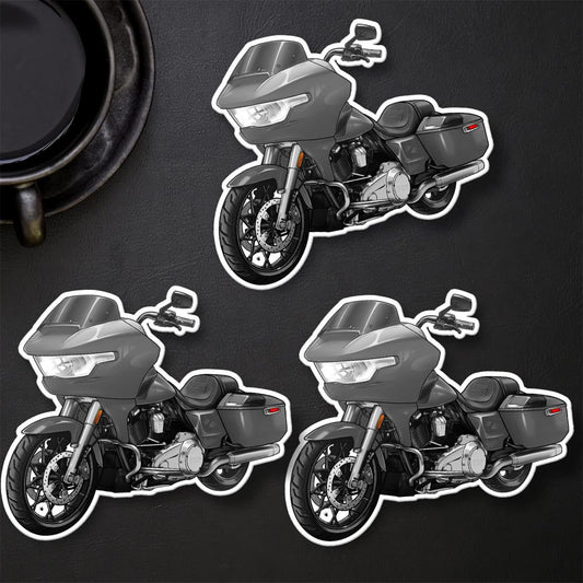 Harley Road Glide FLTRX 2024 Inspired Stickers - Set of 3 Biker Motorcycle Decals