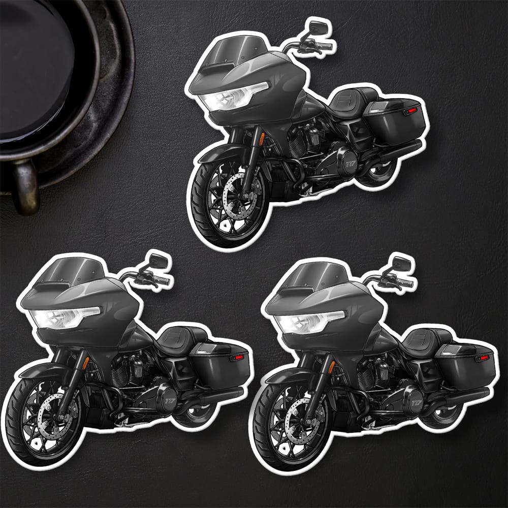 Harley Road Glide CVO ST FLTRXSTSE 2024 Inspired Stickers - Set of 3 Biker Motorcycle Decals