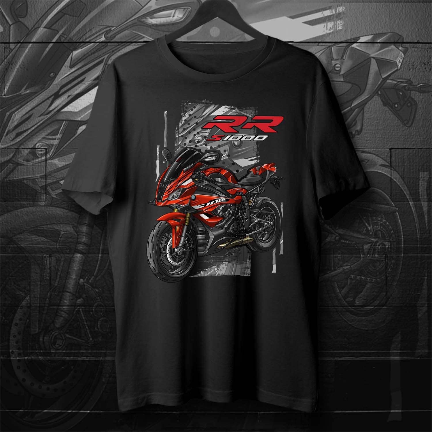 BMW S1000RR 2023-24 T-Shirt - Motorcycle Tee Shirt for Motorrad Riders