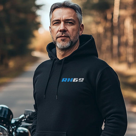 Suzuki RH69 Inspired Hoodie - Motorcycle Sweatshirt for Riders