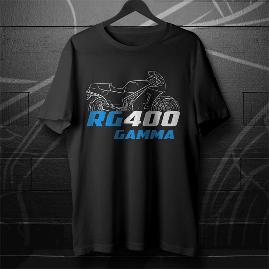 Suzuki RG400 Gamma Inspired T-Shirt - Motorcycle Tee Shirt for Riders