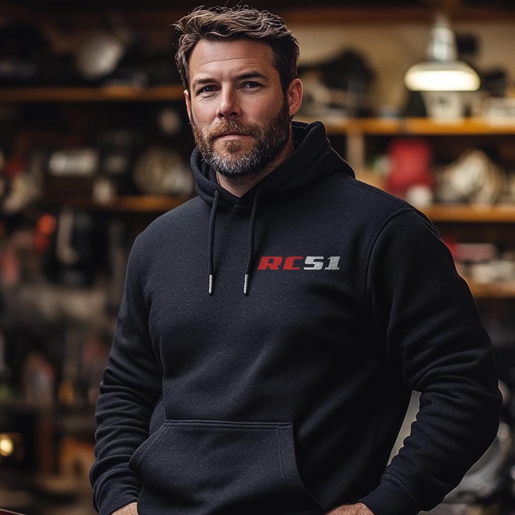 Honda RC51 Inspired Hoodie - Motorcycle Sweatshirt for Riders