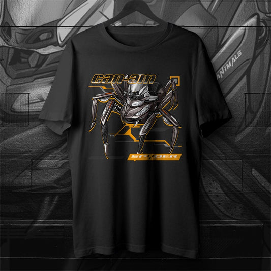 Can-Am Spyder RT 2014-19 T-Shirt - Motorcycle Tee Shirt for Riders