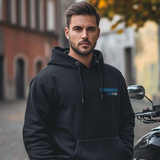 Suzuki VS750 Intruder Inspired Hoodie - Motorcycle Sweatshirt for Riders