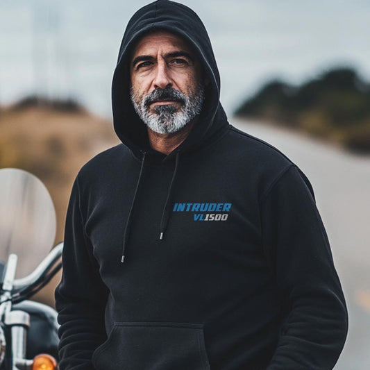 Suzuki VL1500 Intruder LC Inspired Hoodie - Motorcycle Sweatshirt for Riders