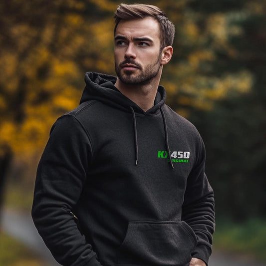Kawasaki KX450 Original Inspired Hoodie - Motorcycle Sweatshirt for Riders