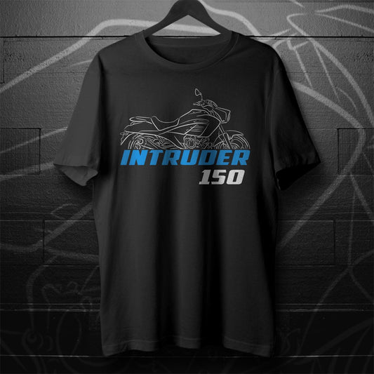 Suzuki Intruder 150 Inspired T-Shirt - Motorcycle Tee Shirt for Riders