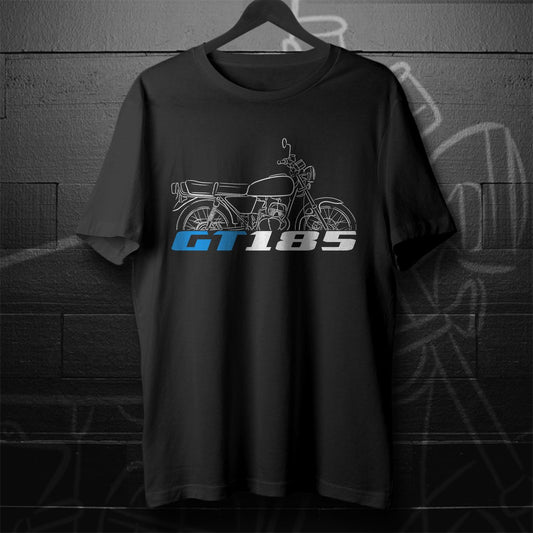 Suzuki GT185 1978 - 1981 Inspired T-Shirt - Motorcycle Tee Shirt for Riders