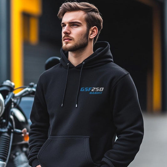 Suzuki GSF250 Bandit Inspired Hoodie - Motorcycle Sweatshirt for Riders