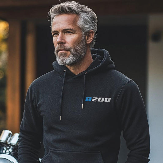 Suzuki B200 Inspired Hoodie - Motorcycle Sweatshirt for Riders