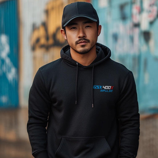 Suzuki GSX-400 X & XS Impulse Inspired Hoodie - Motorcycle Sweatshirt for Riders