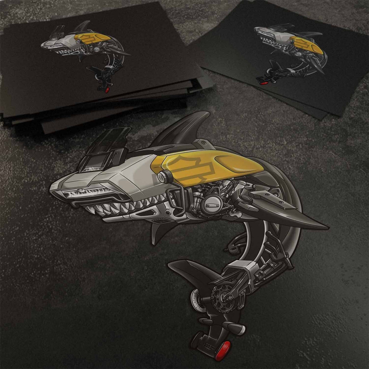 Harley Pan America 1250 Stickers - Set of 3 Biker Motorcycle Decals