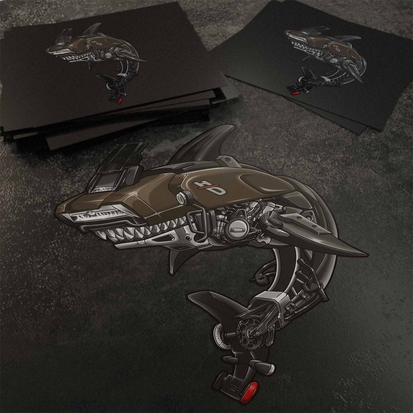 Harley Pan America 1250 Stickers - Set of 3 Biker Motorcycle Decals