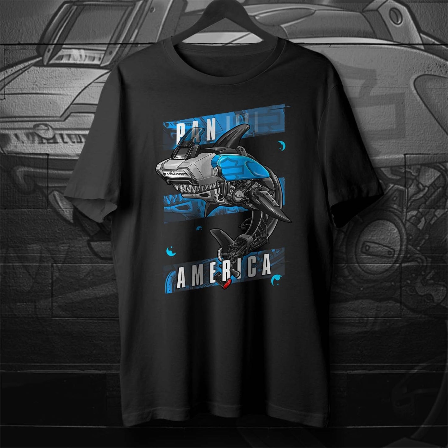 Harley Pan America 1250 T-Shirt - ADV Biker Motorcycle Tee Shirt