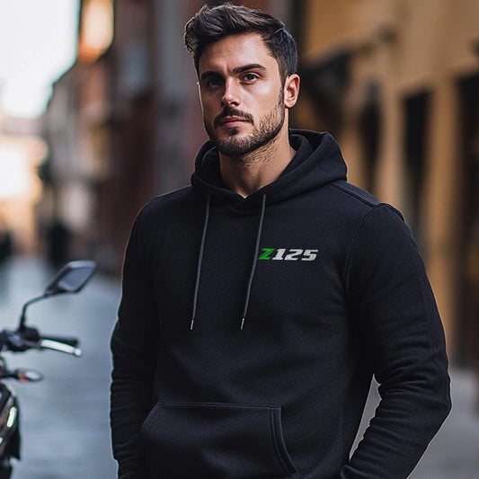 Kawasaki Z125 Inspired Hoodie - Motorcycle Sweatshirt for Riders
