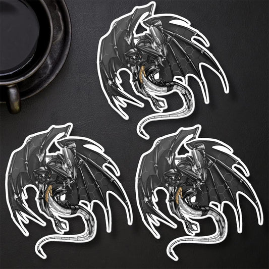 Yamaha FJR1300 2001-07 Inspired Stickers - Set of 3 Motorcycle Decals