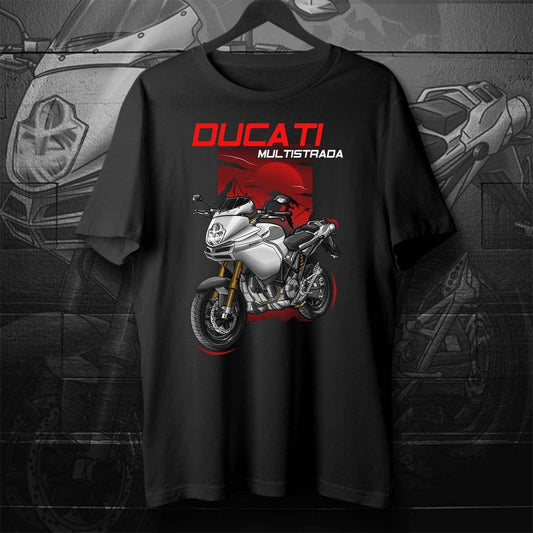 Ducati Multistrada 1100 T-Shirt - Motorcycle Tee Shirt for ADV Riders