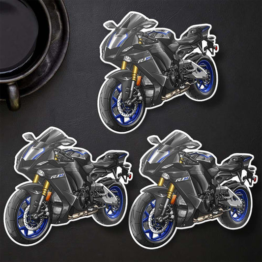Yamaha YZF-R1 2020-23 Inspired Stickers - Set of 3 Motorcycle Decals