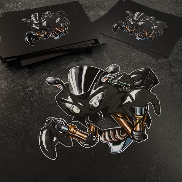 Kawasaki Ninja ZX-10R Inspired Stickers - Set of 3 Motorcycle Decals for Riders
