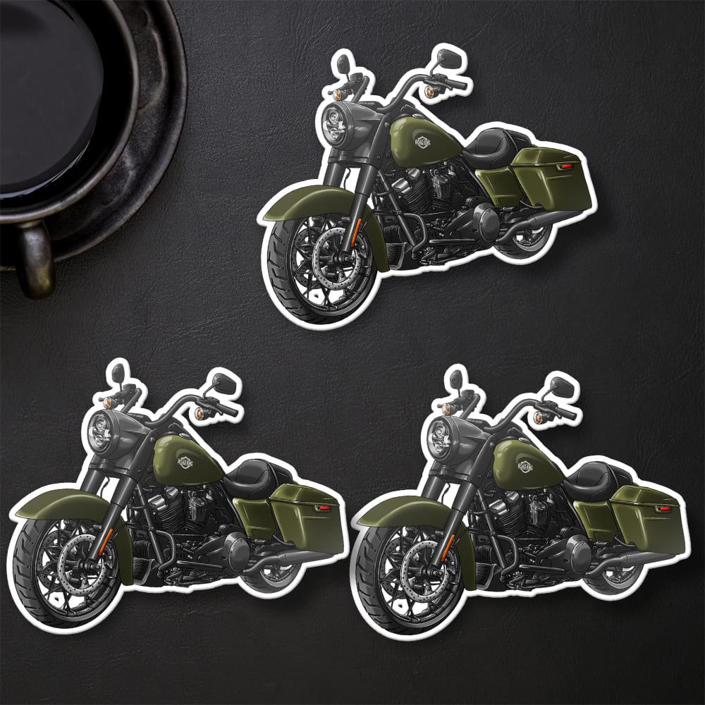 Harley Road King Special 2020-22 Inspired Stickers - Set of 3 Biker Motorcycle Decals