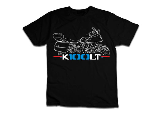 BMW K100 LT T-Shirt - Motorcycle Tee Shirt for Motorrad Riders