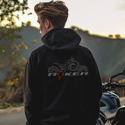 Can-Am Ryker Hoodie - Motorcycle Sweatshirt for Riders