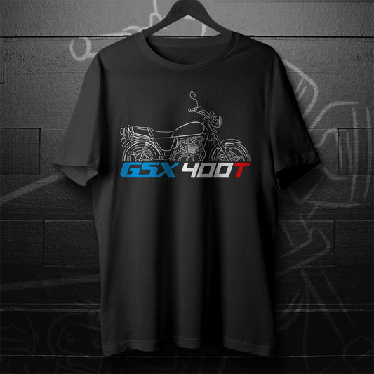 Suzuki GSX400T Inspired T-Shirt - Motorcycle Tee Shirt for Riders