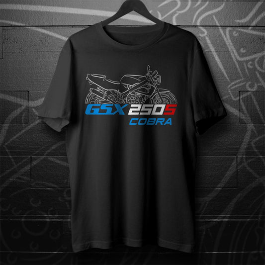 Suzuki GSX250S Cobra 1989 Inspired T-Shirt - Motorcycle Tee Shirt for Riders