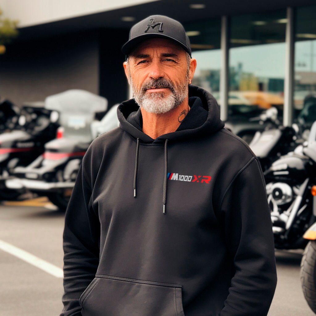 BMW M1000XR Hoodie - Motorcycle Sweatshirt for Motorrad Riders