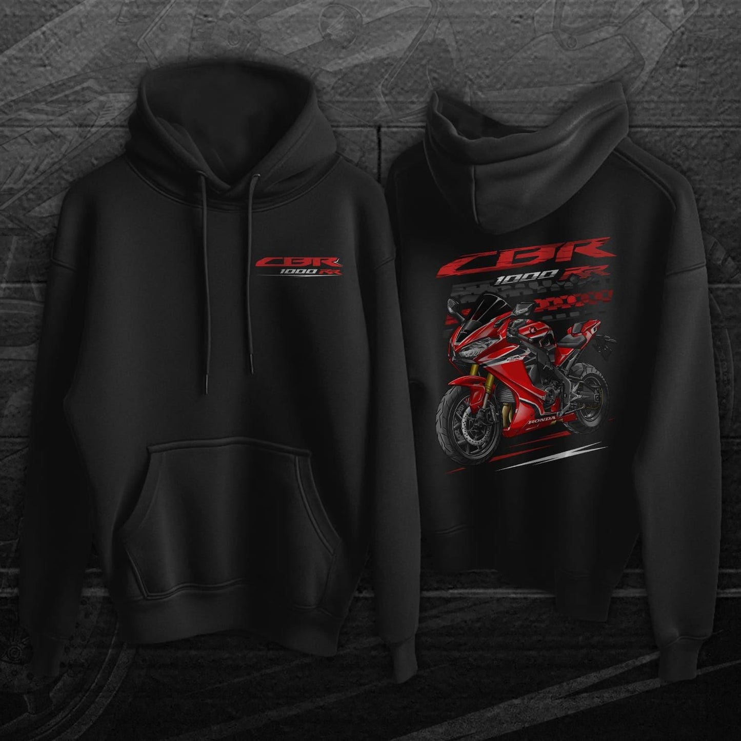 Honda CBR1000RR 2017-19 Inspired Hoodie - Motorcycle Sweatshirt