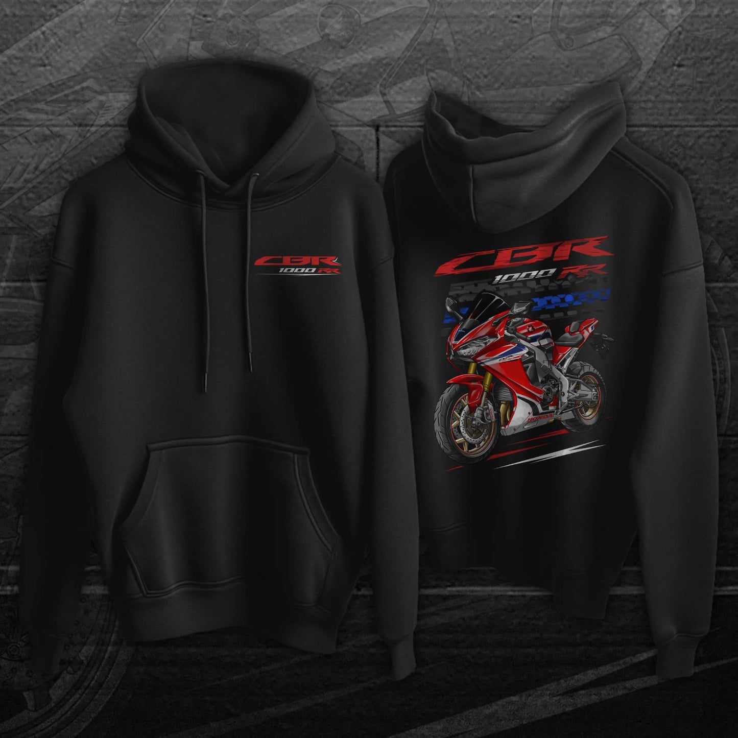 Honda CBR1000RR 2017-19 Inspired Hoodie - Motorcycle Sweatshirt
