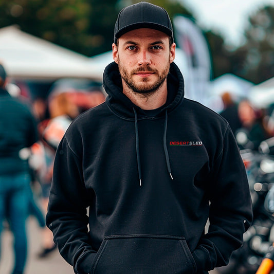 Ducati Desert Sled Inspired Hoodie - Motorcycle Sweatshirt for Riders