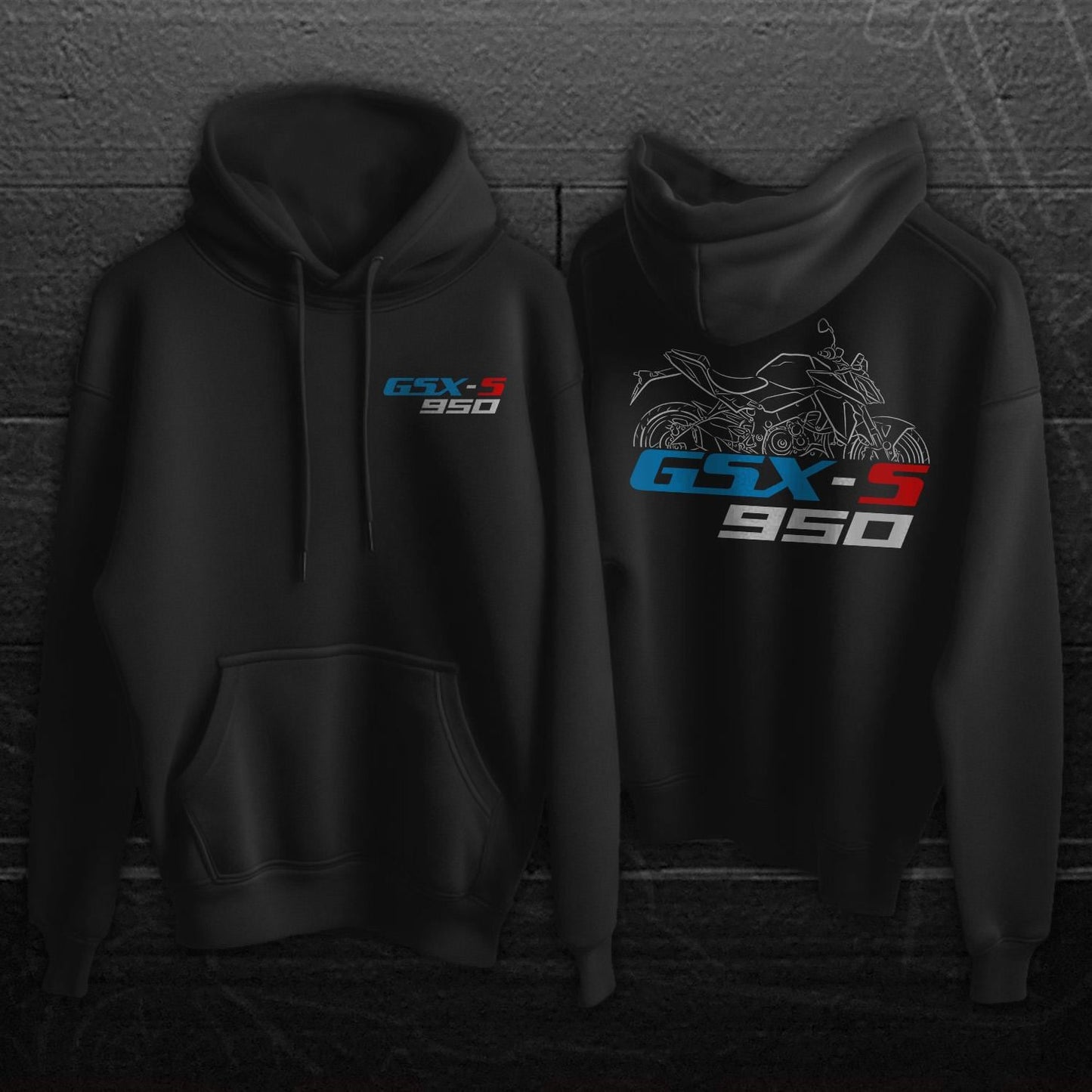 Suzuki GSX-S 950 Inspired Hoodie - Motorcycle Sweatshirt for Riders