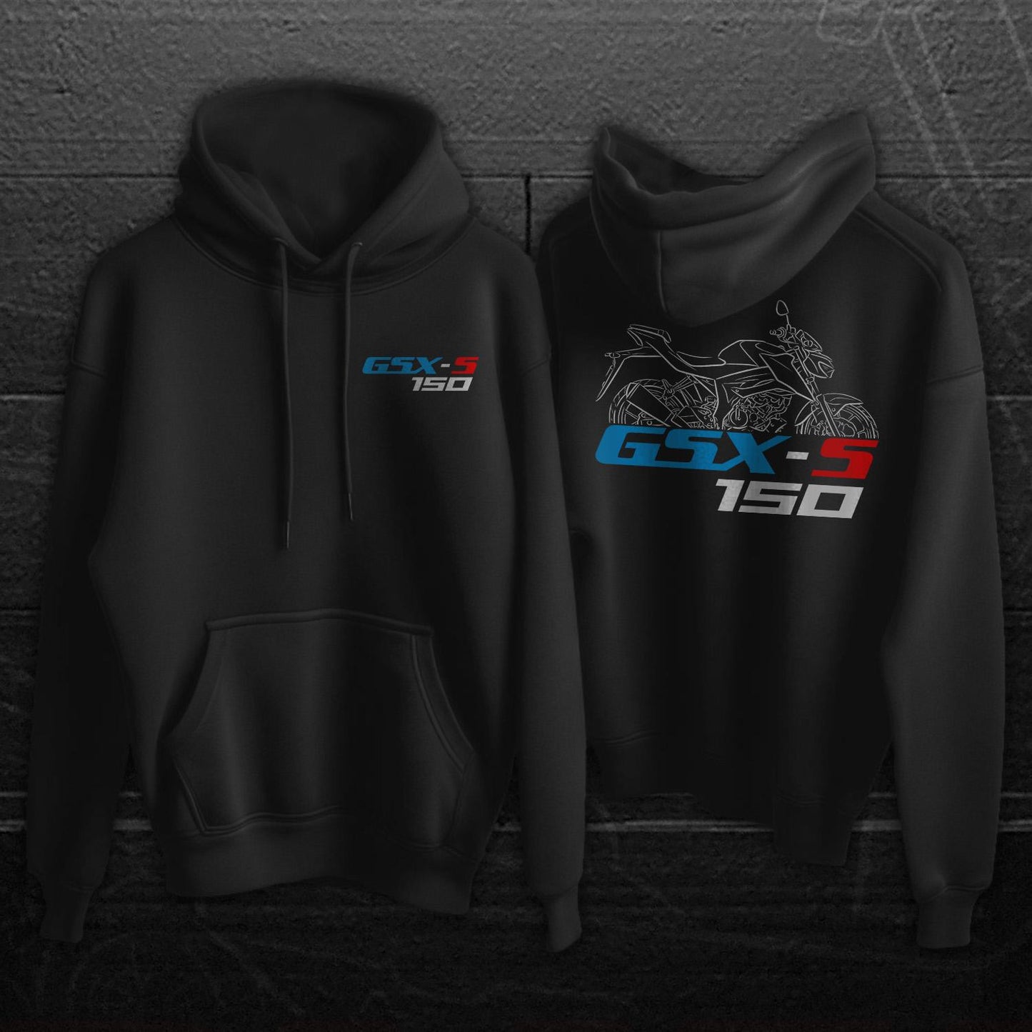 Suzuki GSX-S 150 Inspired Hoodie - Motorcycle Sweatshirt for Riders