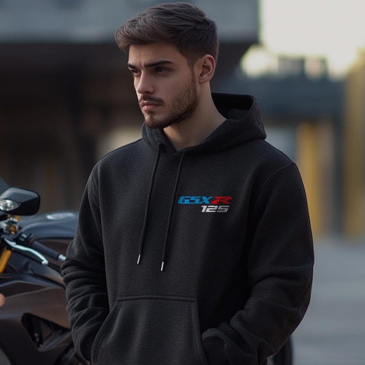 Suzuki GSX-R 125 Inspired Hoodie - Motorcycle Sweatshirt for Riders