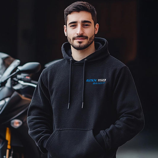 Suzuki GSX150 Bandit Inspired Hoodie - Motorcycle Sweatshirt for Riders