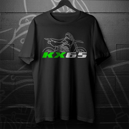 Kawasaki KX65 Inspired T-Shirt - Motorcycle Tee Shirt for Riders