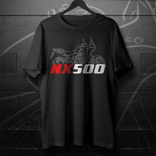 Honda NX500 2024 Inspired T-Shirt - Motorcycle Tee Shirt for Riders