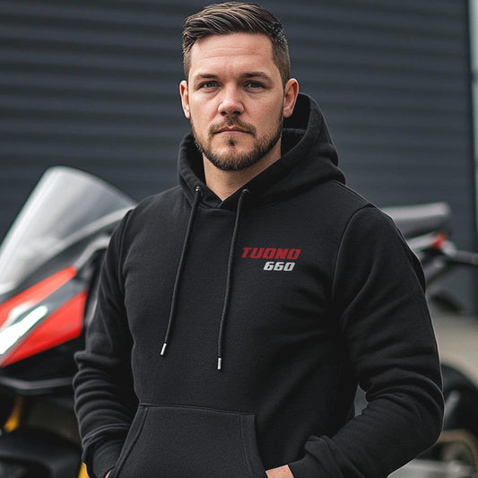 Aprilia Tuono 660 Inspired Hoodie - Motorcycle Sweatshirt for Riders