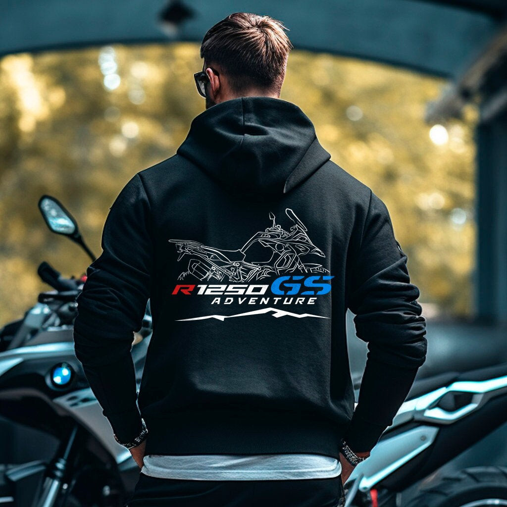 BMW R1250GSA Hoodie - Motorcycle Sweatshirt for Motorrad ADV Riders