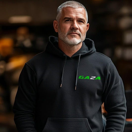 Kawasaki GA2A 1971 - 1974 Inspired Hoodie - Motorcycle Sweatshirt for Riders