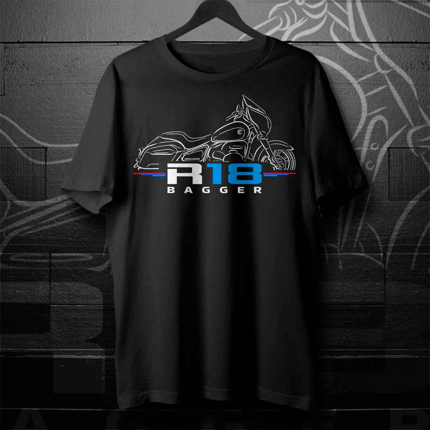BMW R 18 T-Shirt - Motorcycle Tee Shirt for Motorrad Riders