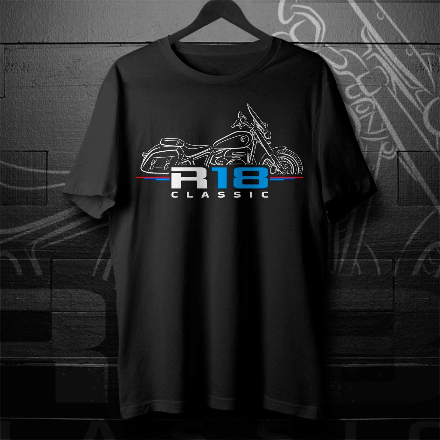 BMW R 18 T-Shirt - Motorcycle Tee Shirt for Motorrad Riders